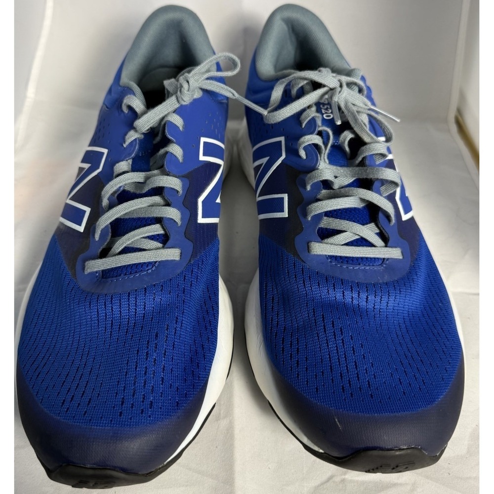 New Balance 520 Men's Athletic Running Shoes Blue Gray White Mesh US 15D M520LR7 - Picture 2 of 9